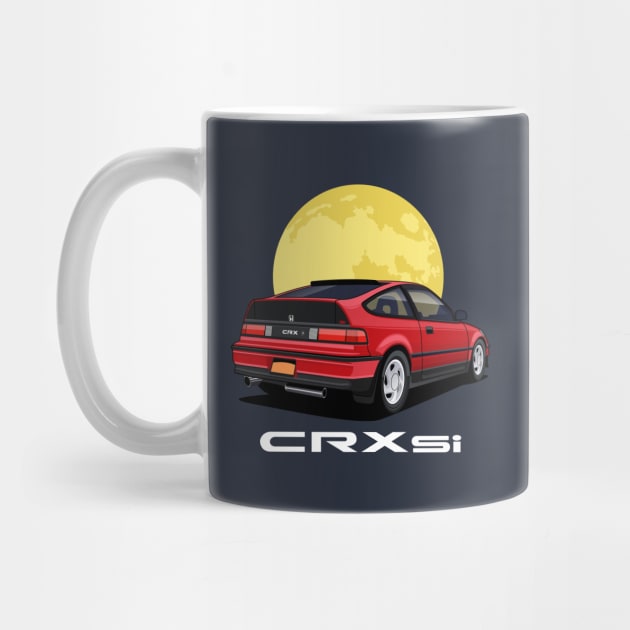 CRX SI Classic Car by masjestudio